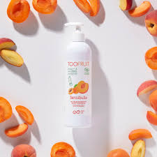 TOO FRUIT- sensibulle abricot pêche gelée de douche 400ml