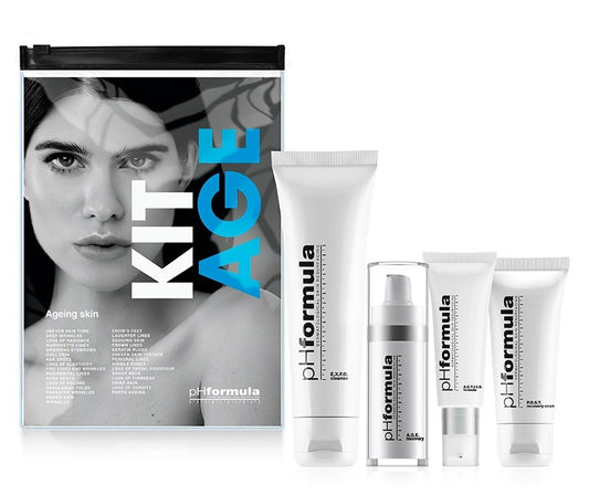 Kit de soins à domicile pHformula AGE (vieillissement) en 4 étapes