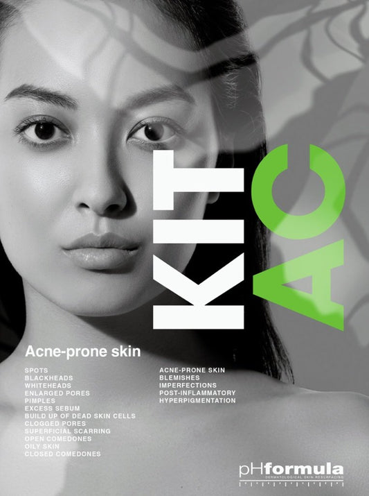Kit de soins à domicile pHformula AC (acné) en 4 étapes