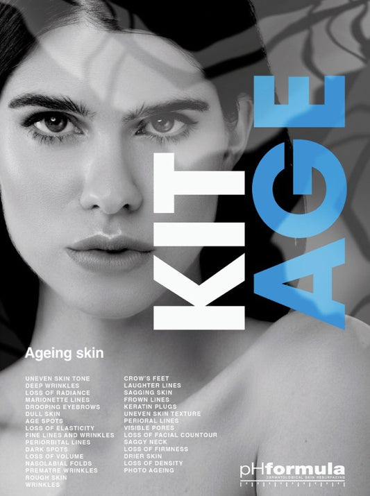 Kit de soins à domicile pHformula AGE (vieillissement) en 4 étapes
